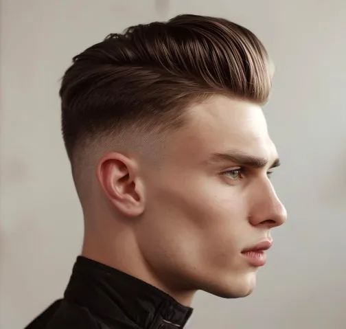 coupe de cheveux degrade american - salon de coiffure pour homme
