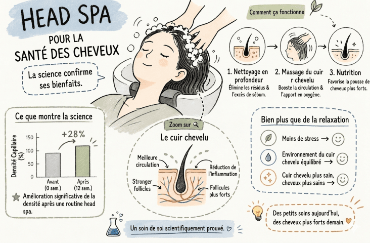 head spa pour la sante des cheveux