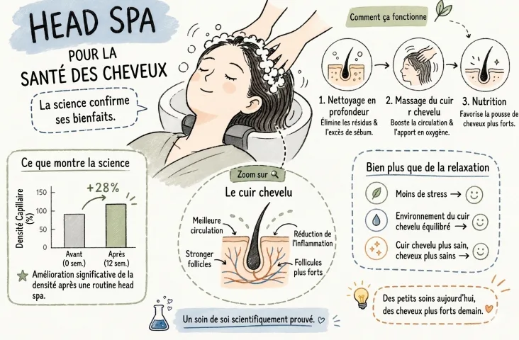 head spa pour la sante des cheveux
